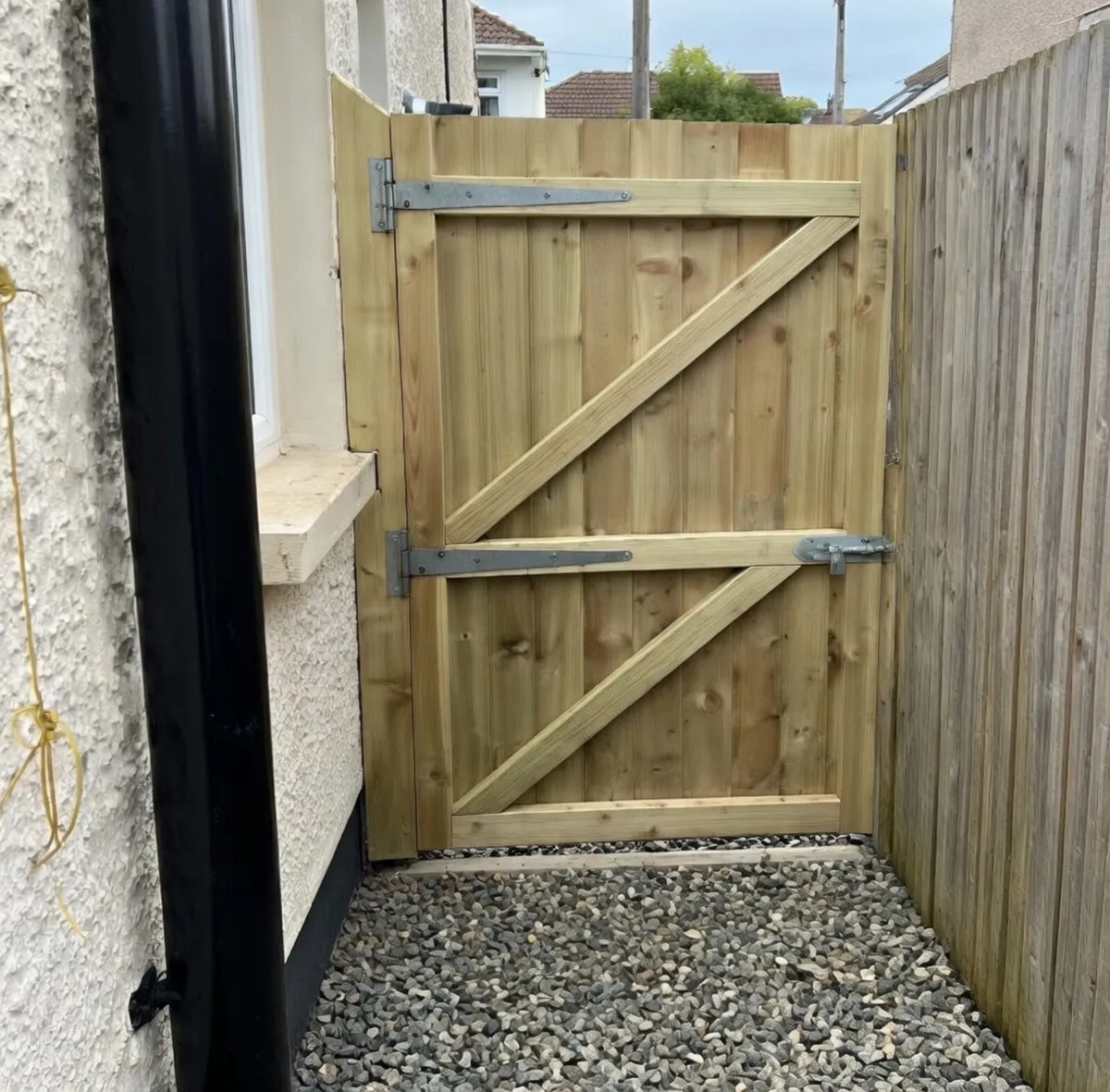 Timber gates