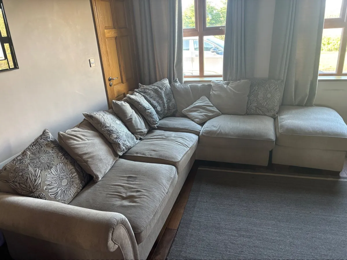 Sofa + Swivel Chair - Image 1