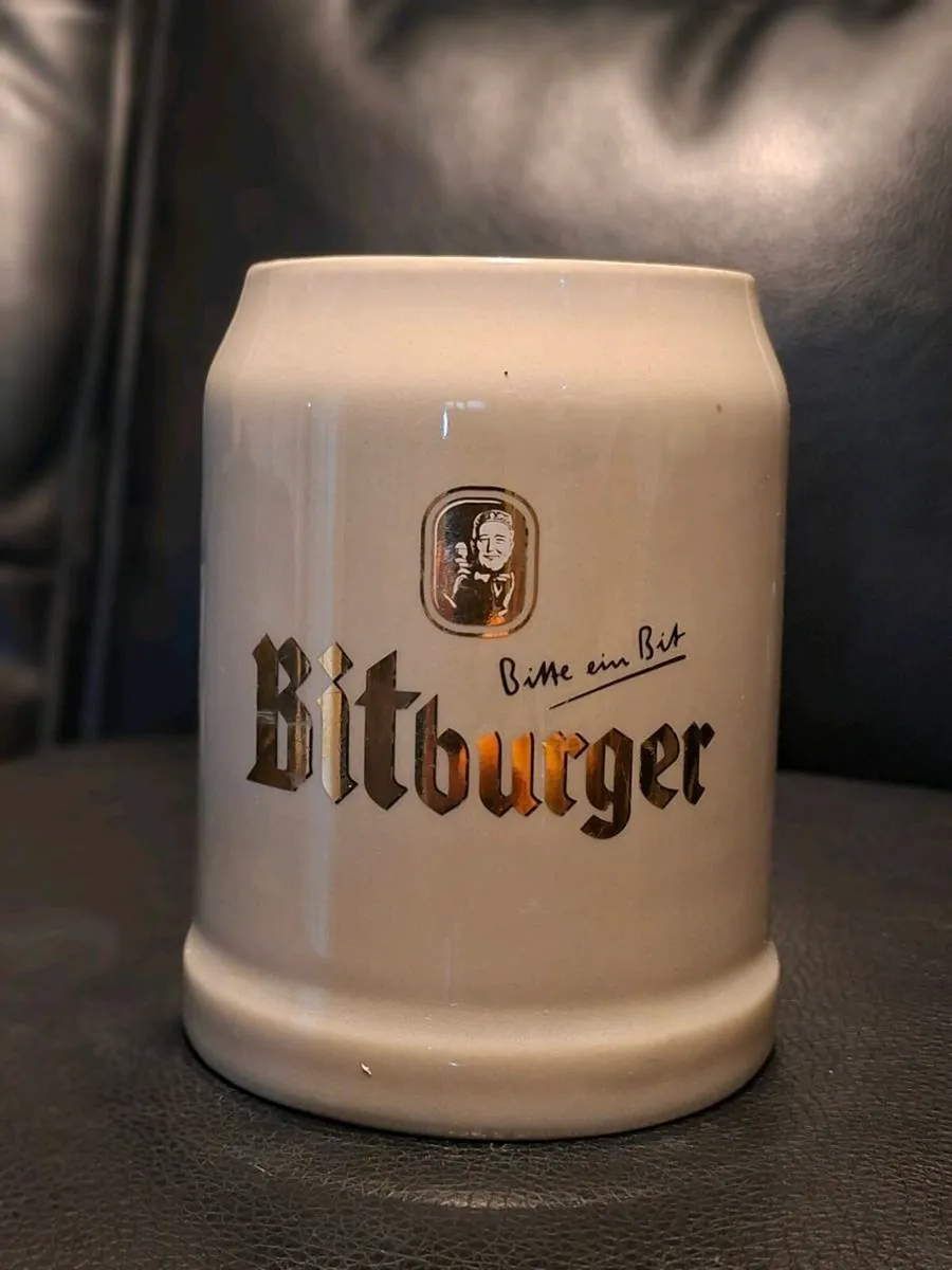Vintage Bitburger Beer Tankard made in Germany - Image 4