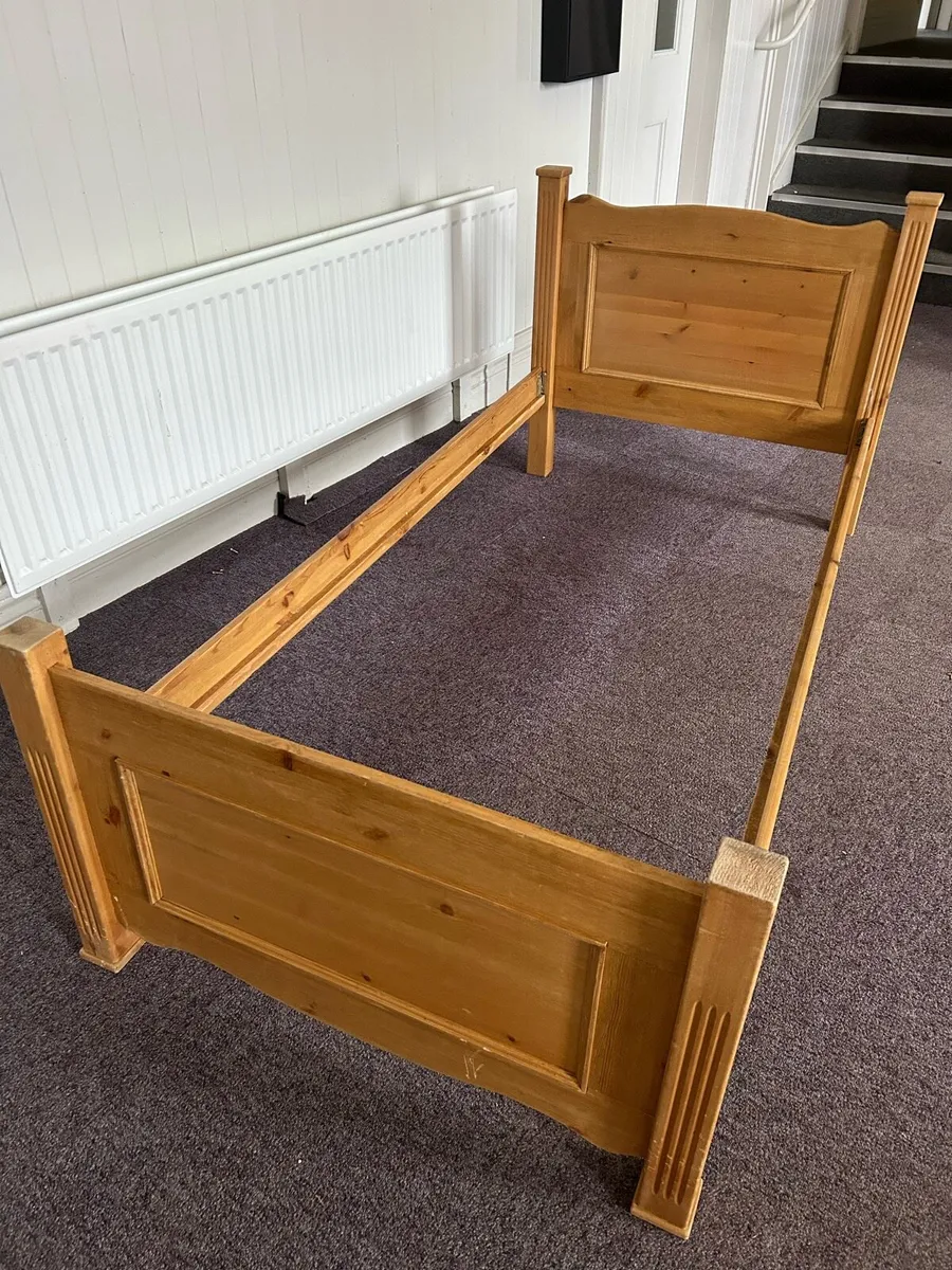 Pine Single bed frames - Image 1