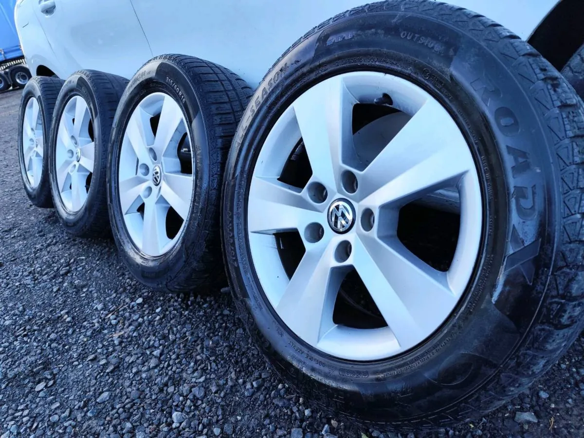 16" Skoda / VW alloy wheels - Image 1