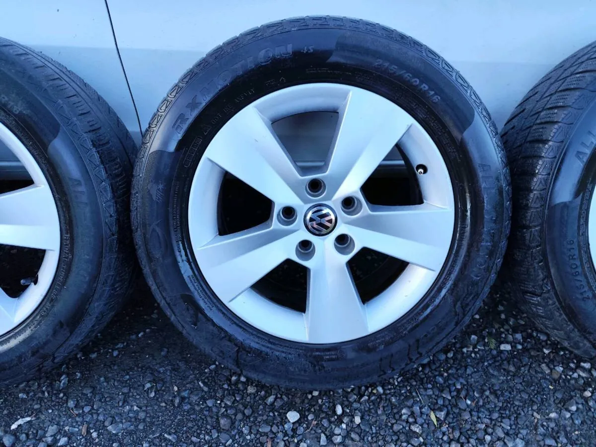 16" Skoda / VW alloy wheels - Image 3