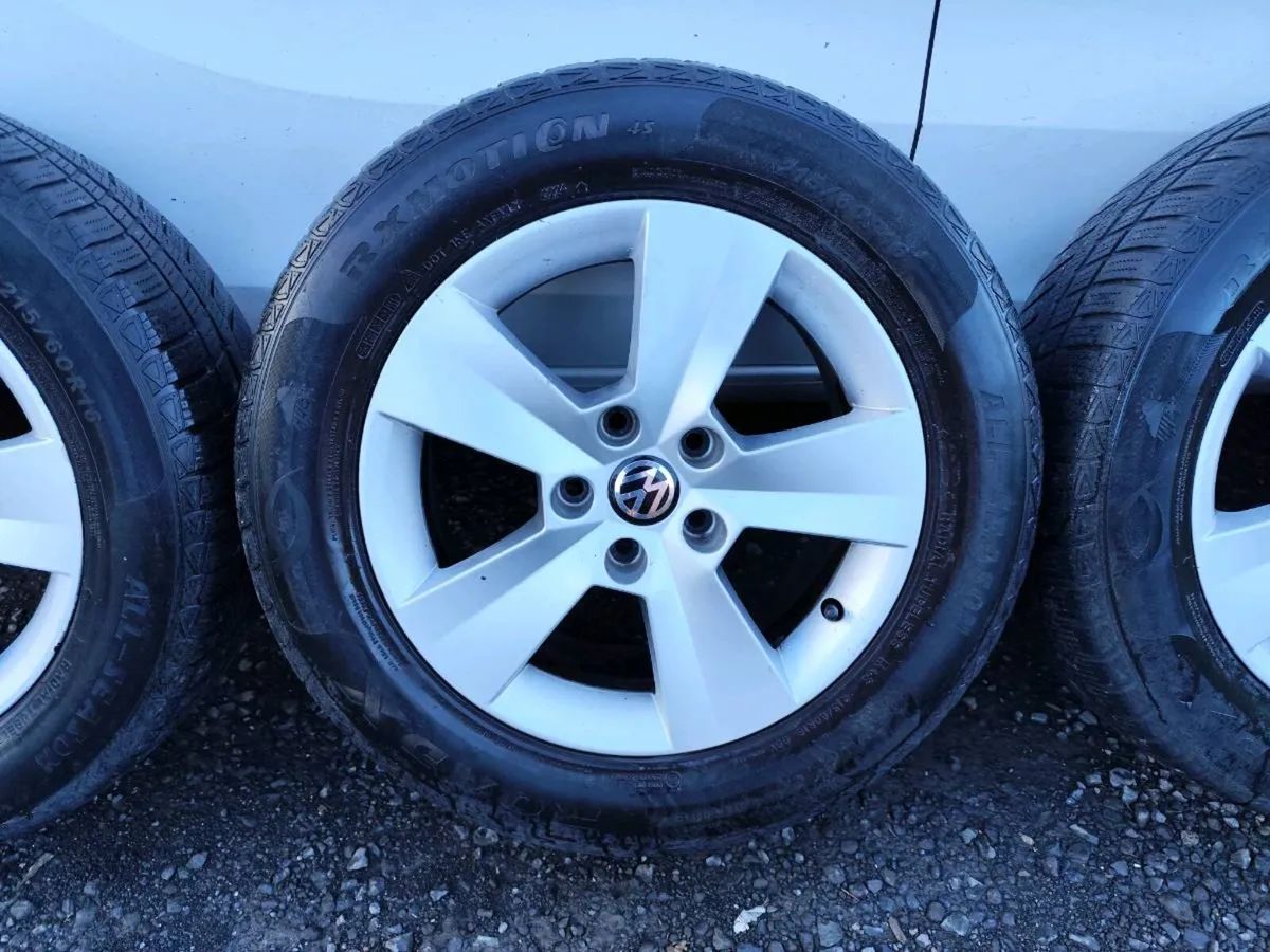 16" Skoda / VW alloy wheels - Image 4