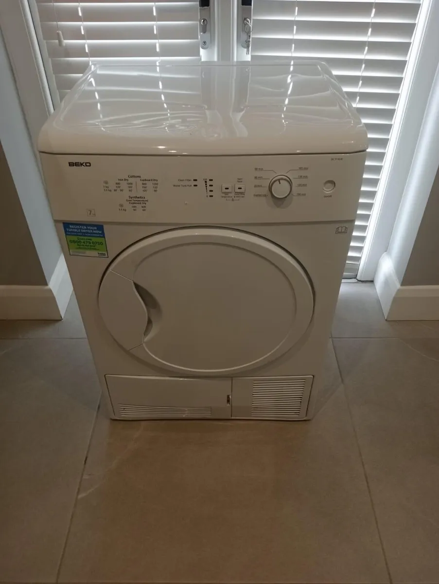 Beko condenser tumble dryer - Image 1