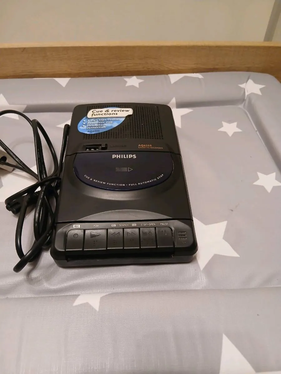 Phillips cassette recorder - Image 1