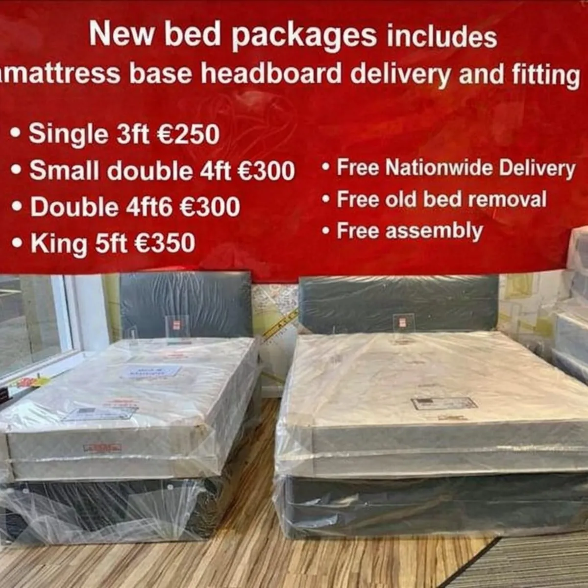 Quality New Beds Free Nationwide Delivery 🚛🚚 - Image 1