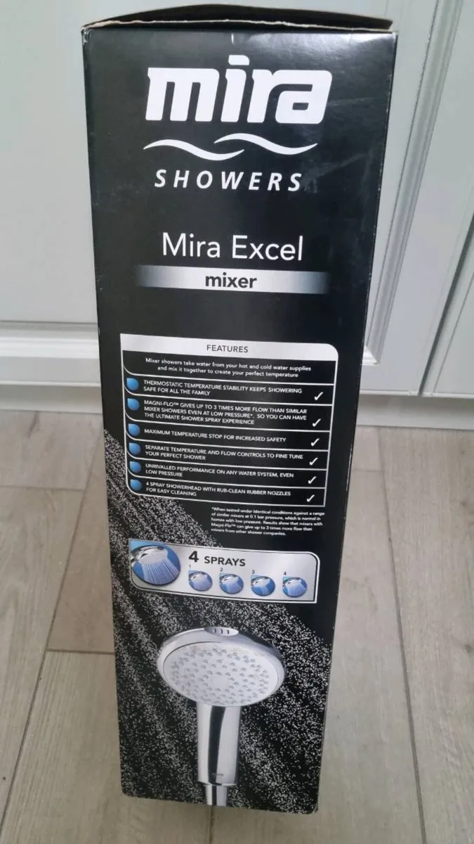New Mira Excel Mixer Shower - Image 4