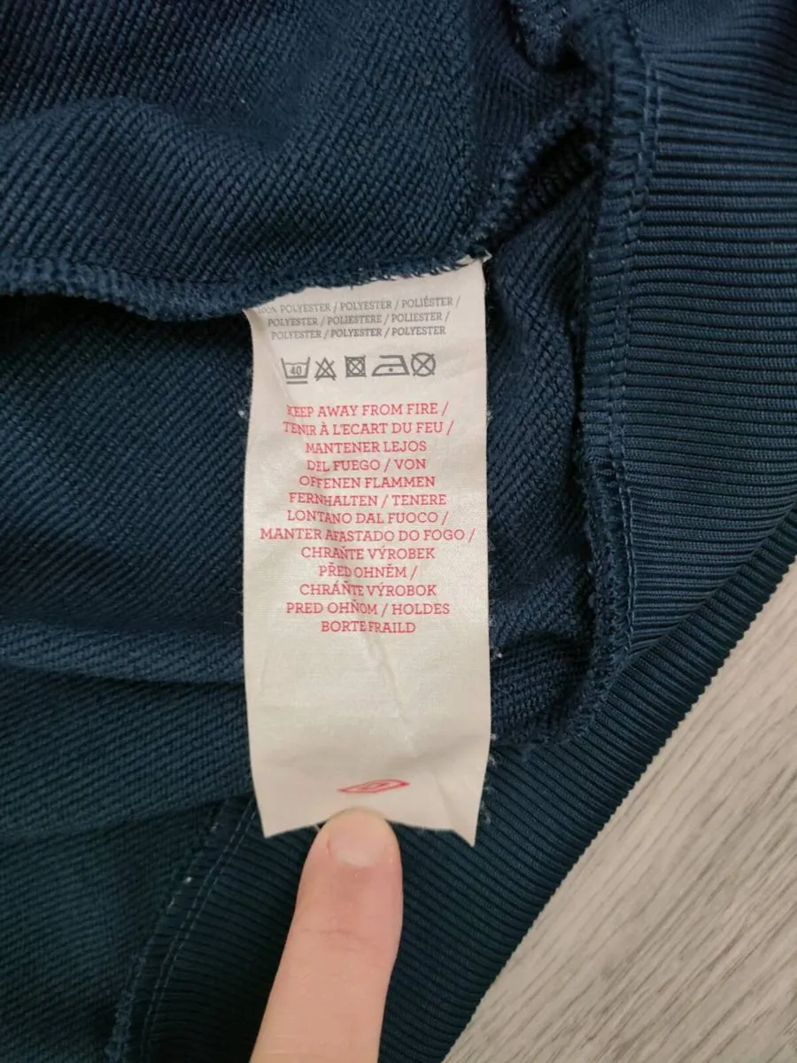 Umbro Ireland Sweatshirt Mens Large - Image 4