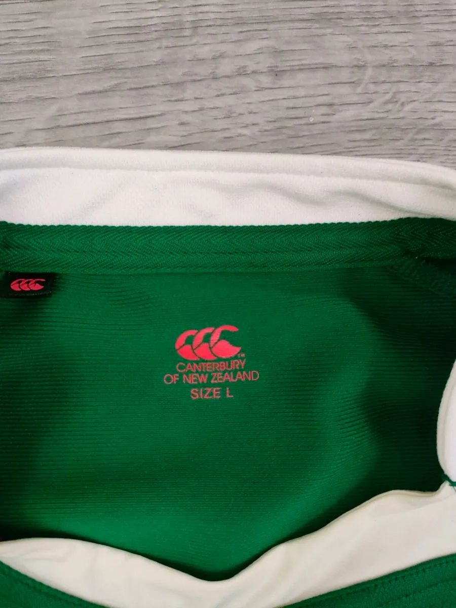 Vintage 2007 Canterbury Ireland Rugby Jersey Shirt - Image 4