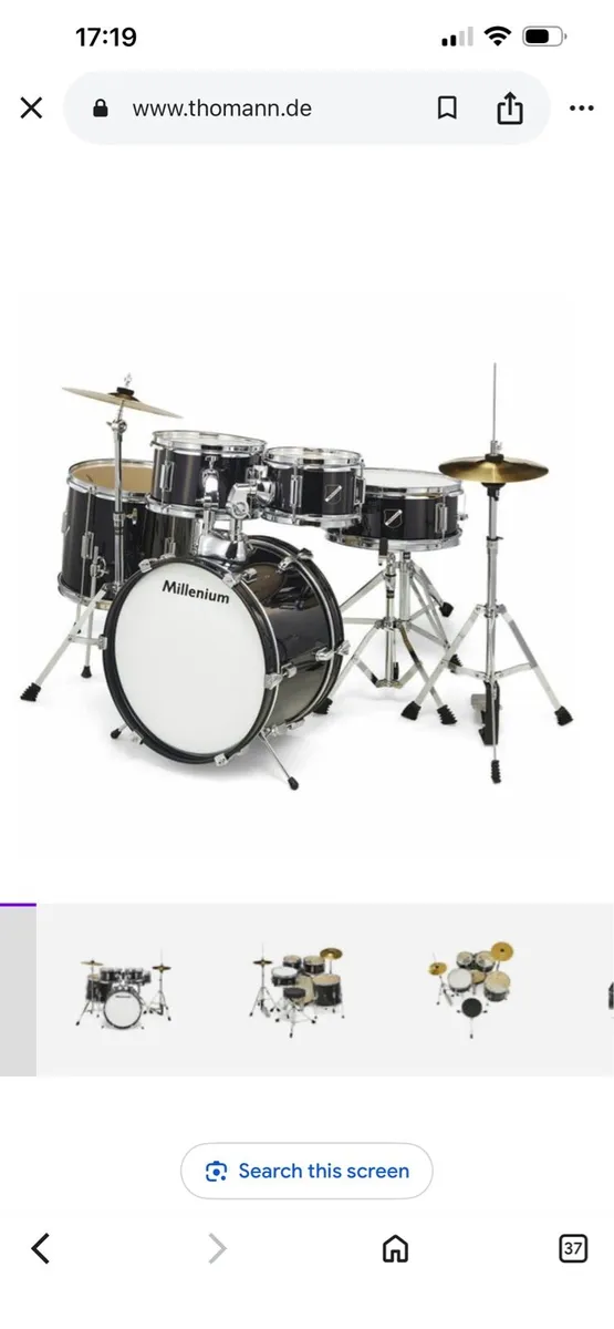 Millennium junior Drum kit - Image 1