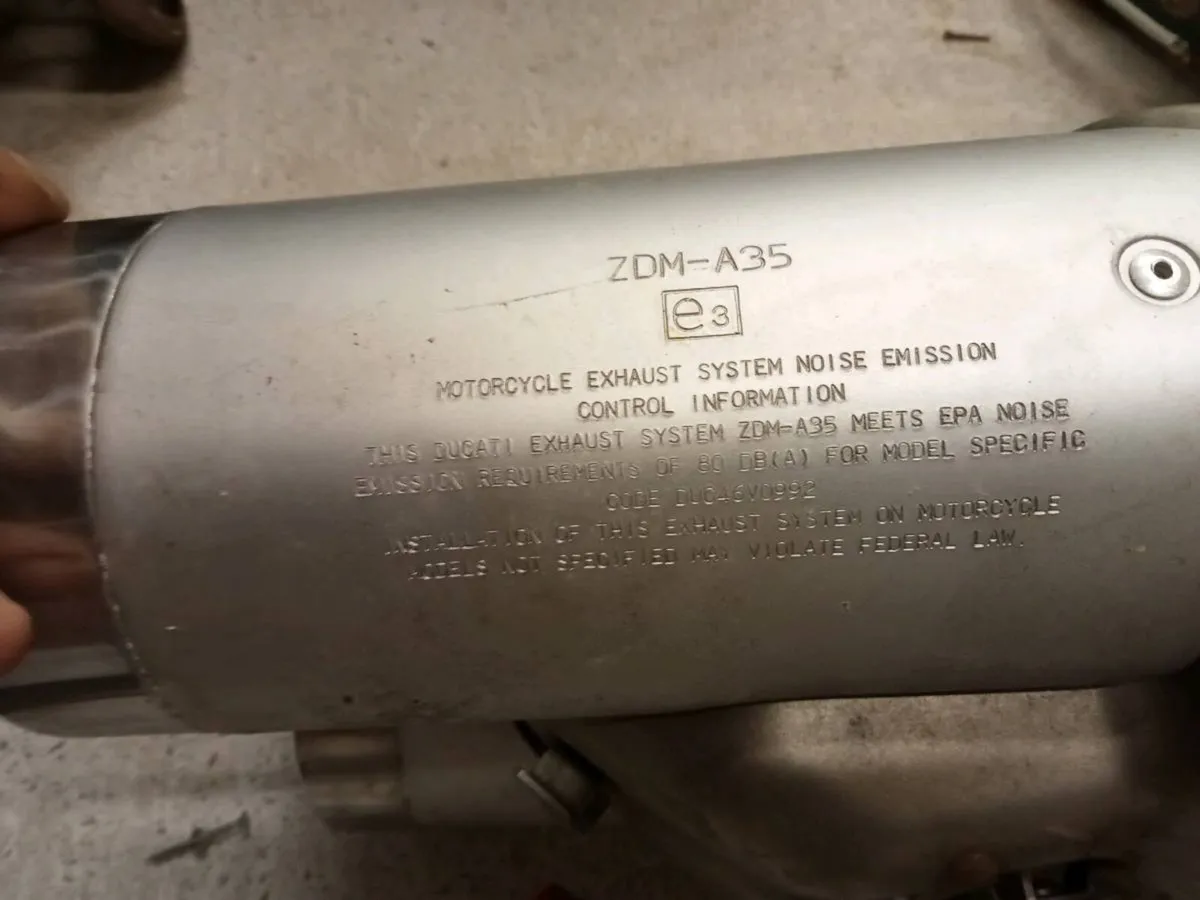 Old motorcycle parts - Image 3