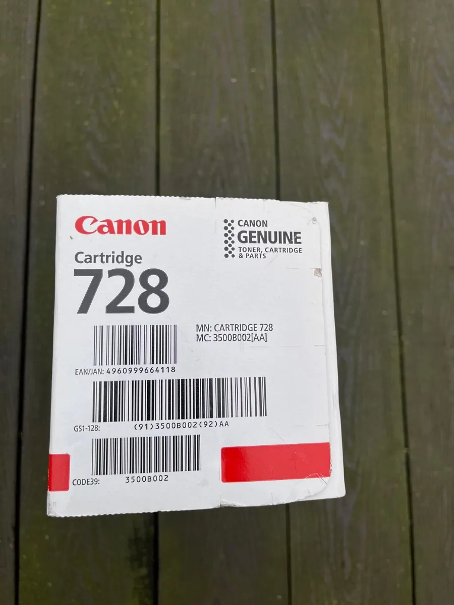 Canon 728 Toner Cartridge Black 3500B002