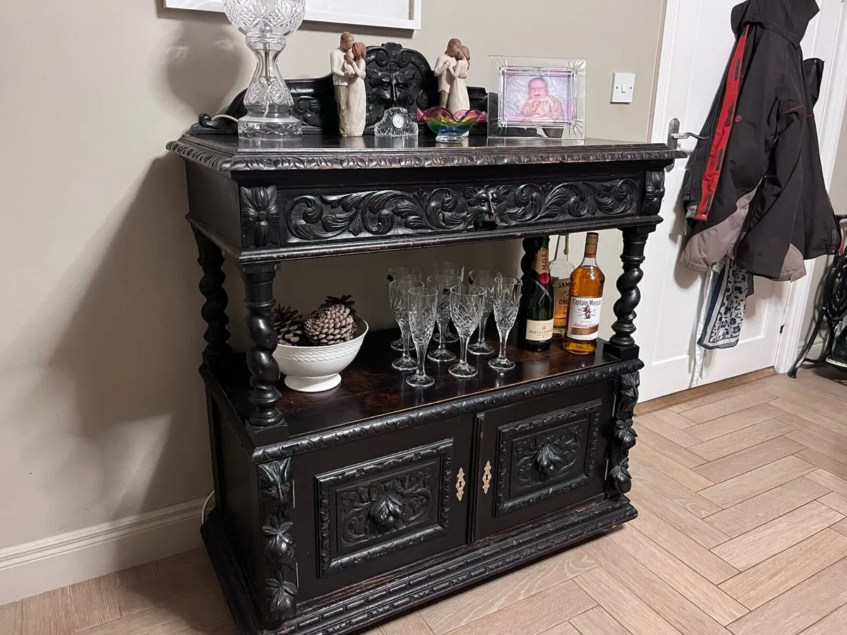 Jacobean sideboard - Image 4