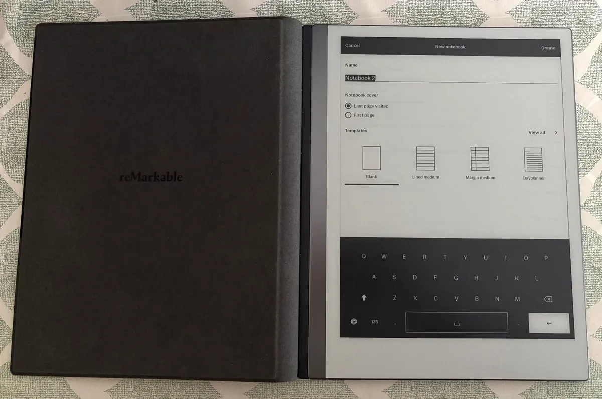 reMarkable 2 Tablet & Pen, Leather case, Pen Tips - Image 4