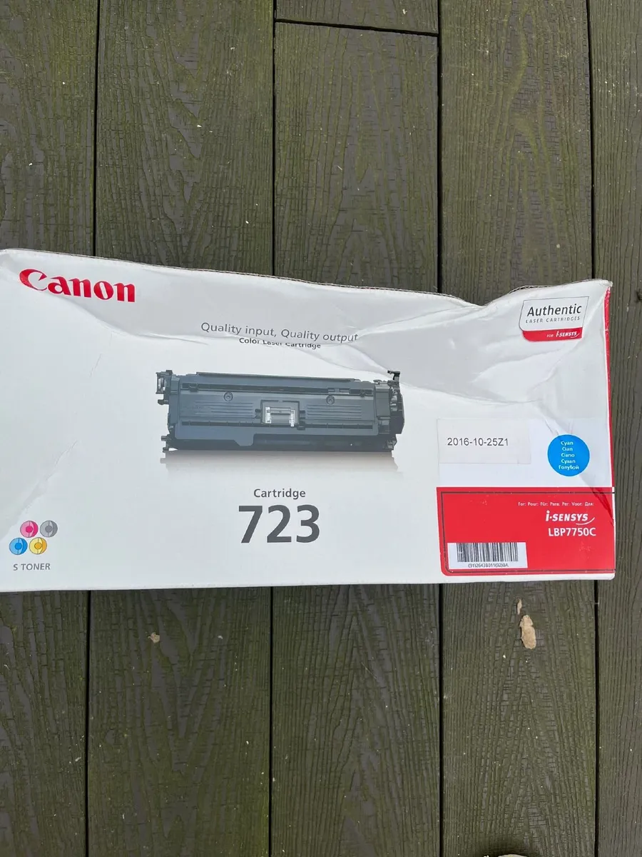 Canon 723 Original Cyan Toner