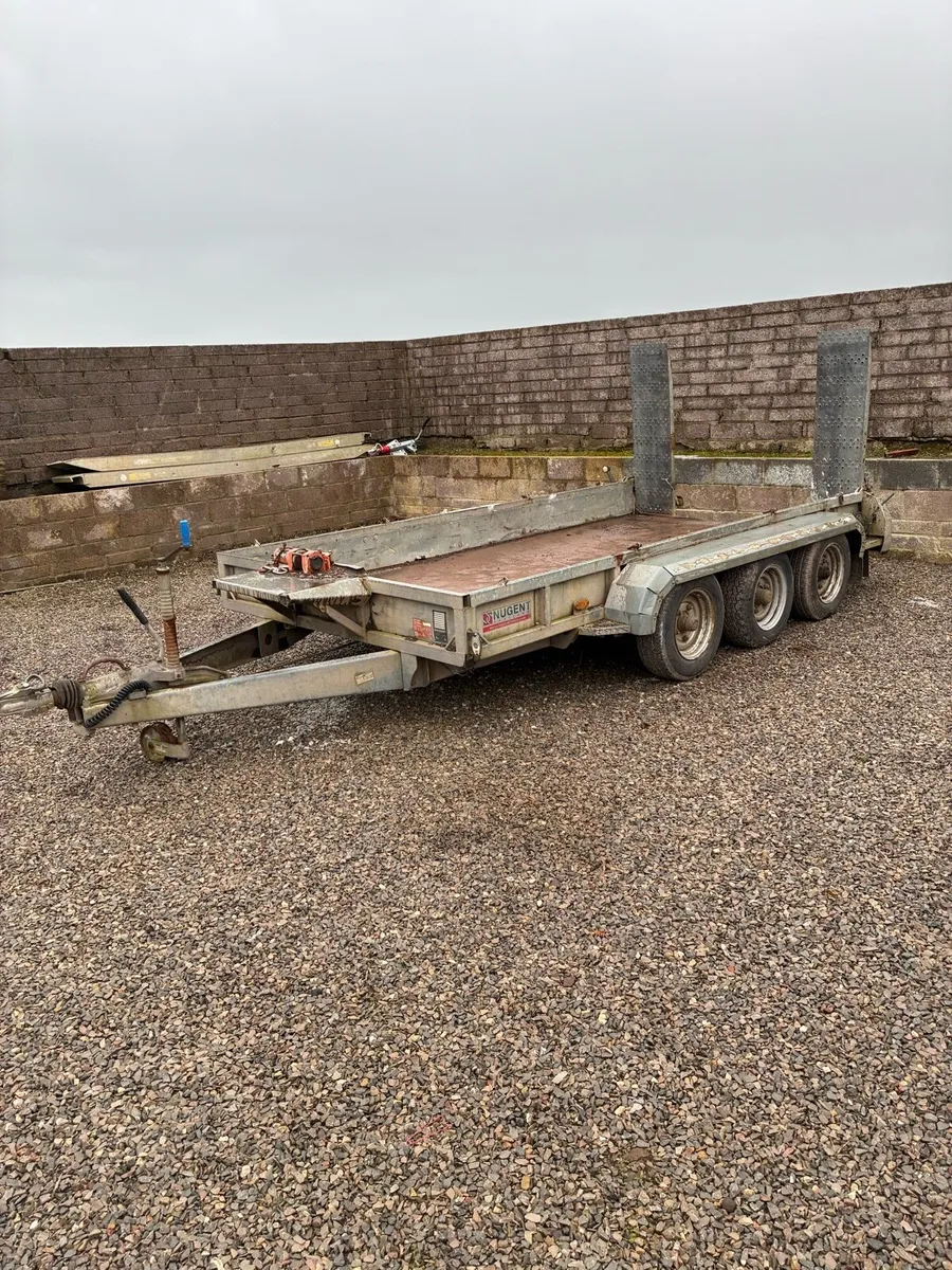 Nugent  13  Plant trailer.  Tri-axle.  13 x 4 - Image 2