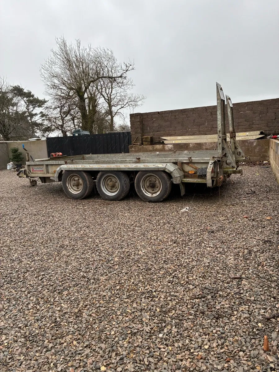 Nugent  13  Plant trailer.  Tri-axle.  13 x 4 - Image 3