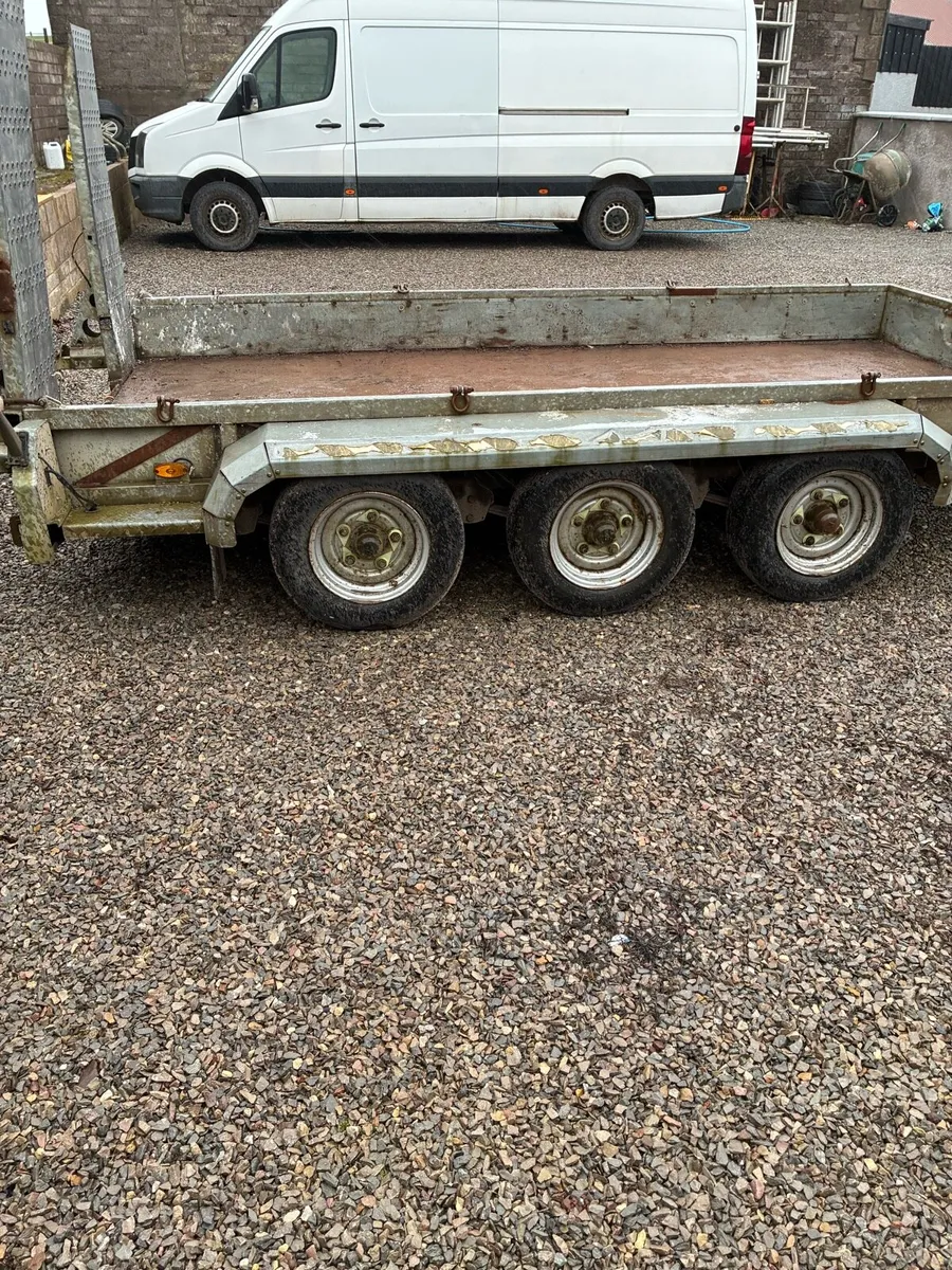 Nugent  13  Plant trailer.  Tri-axle.  13 x 4 - Image 4