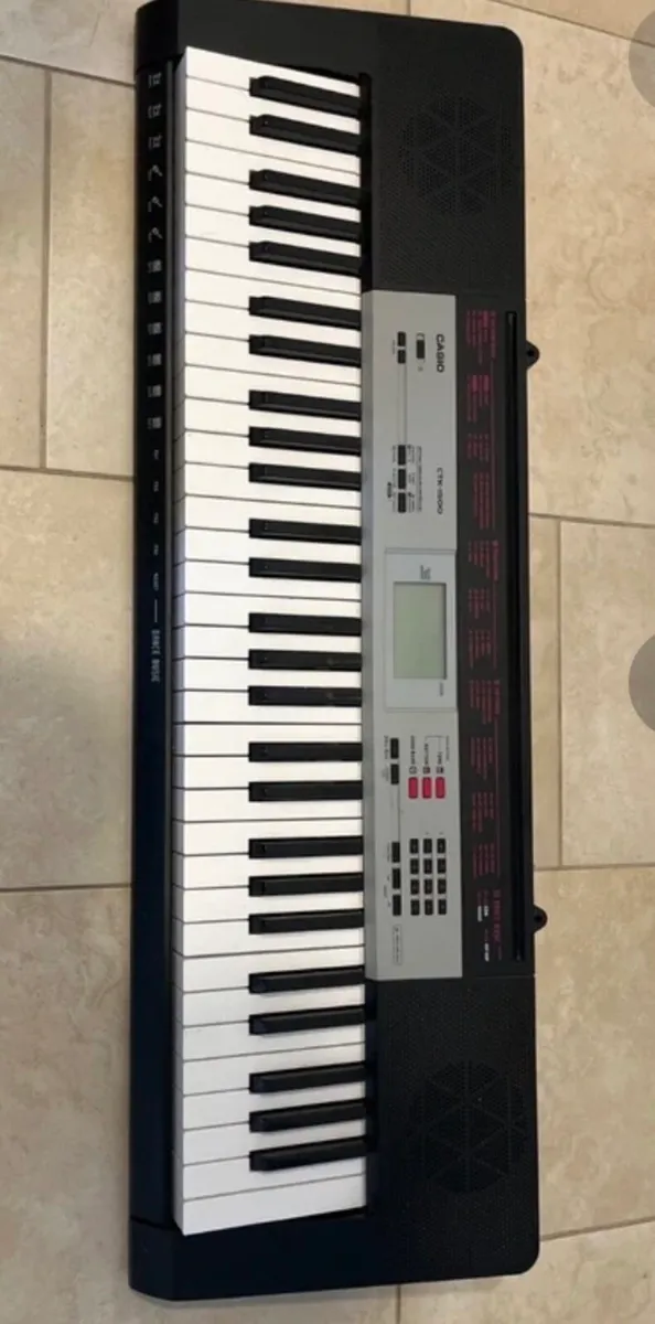 DISC Casio CTK 1500 Portable Keyboard - Image 1