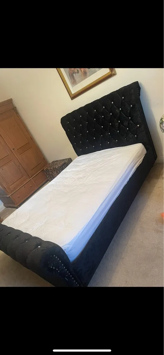 Sleigh bed double - Image 1