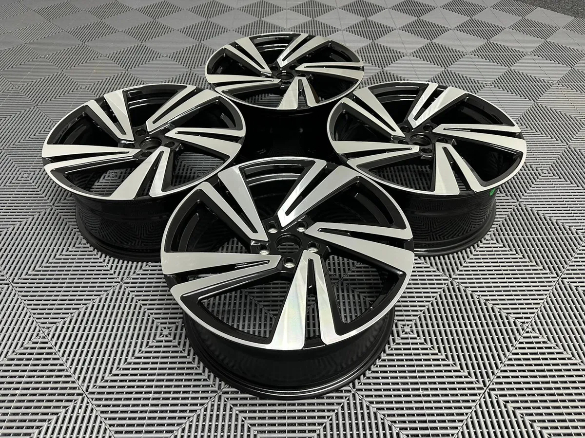 19" Inch Vw Nevada Style Alloys Vw Golf Skoda A3 - Image 4