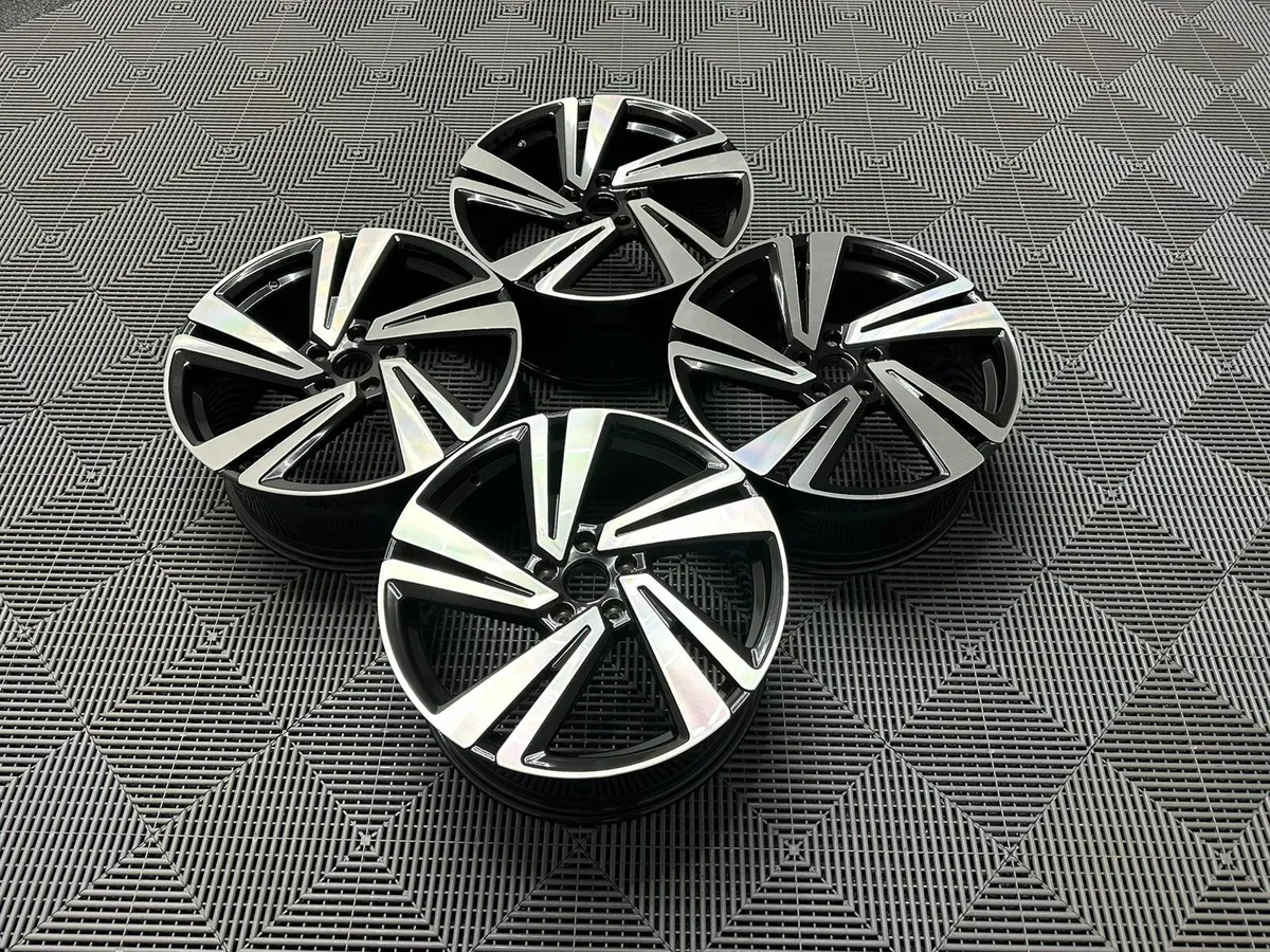 19" Inch Vw Nevada Style Alloys Vw Golf Skoda A3 - Image 3