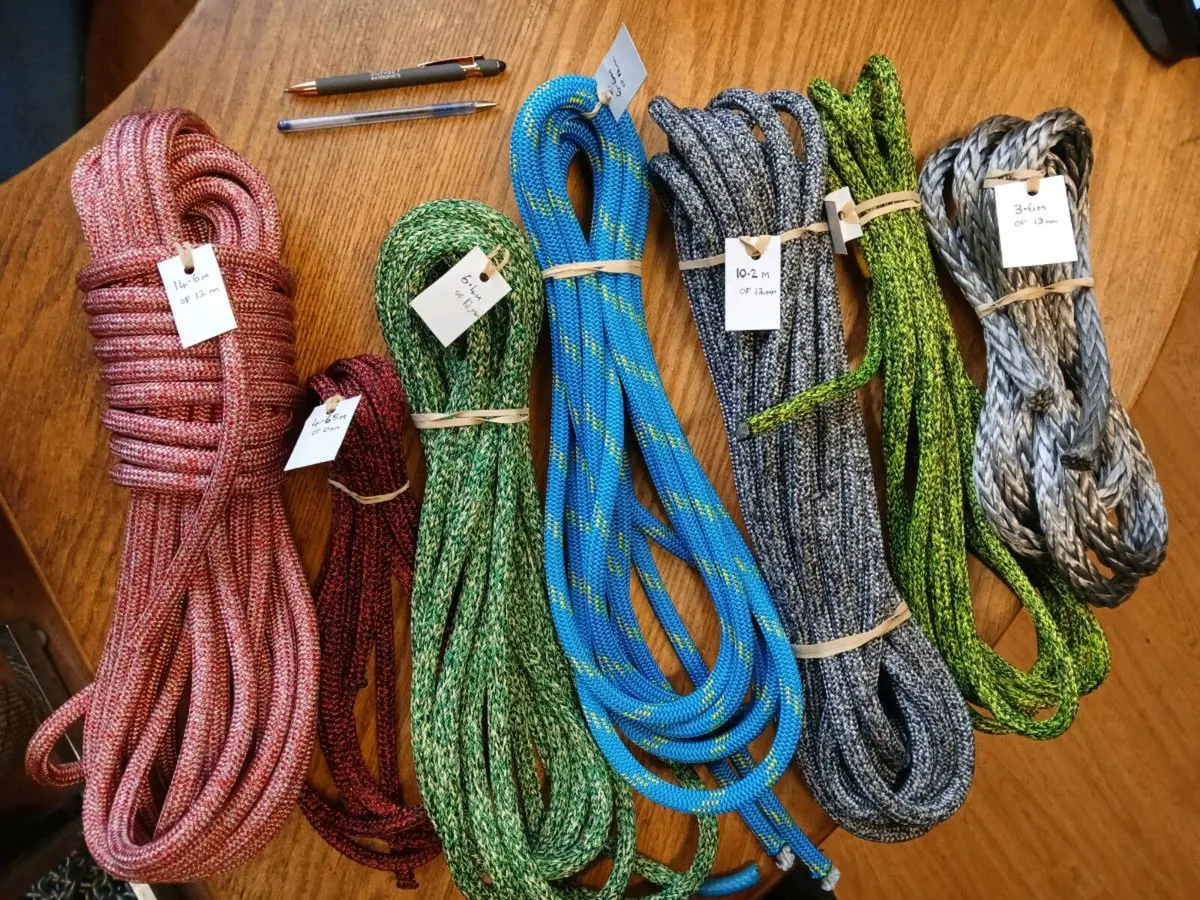 Job lot of new Dyneema rope ends,  78% off. - Image 1