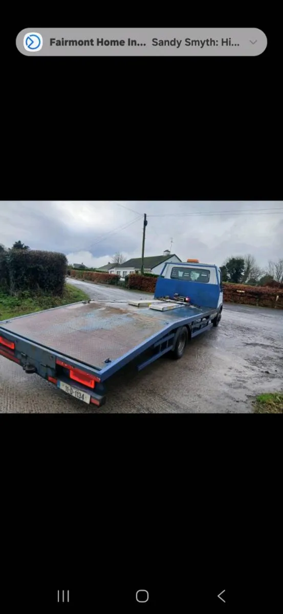 Iveco beaver tail recovery truck - Image 1