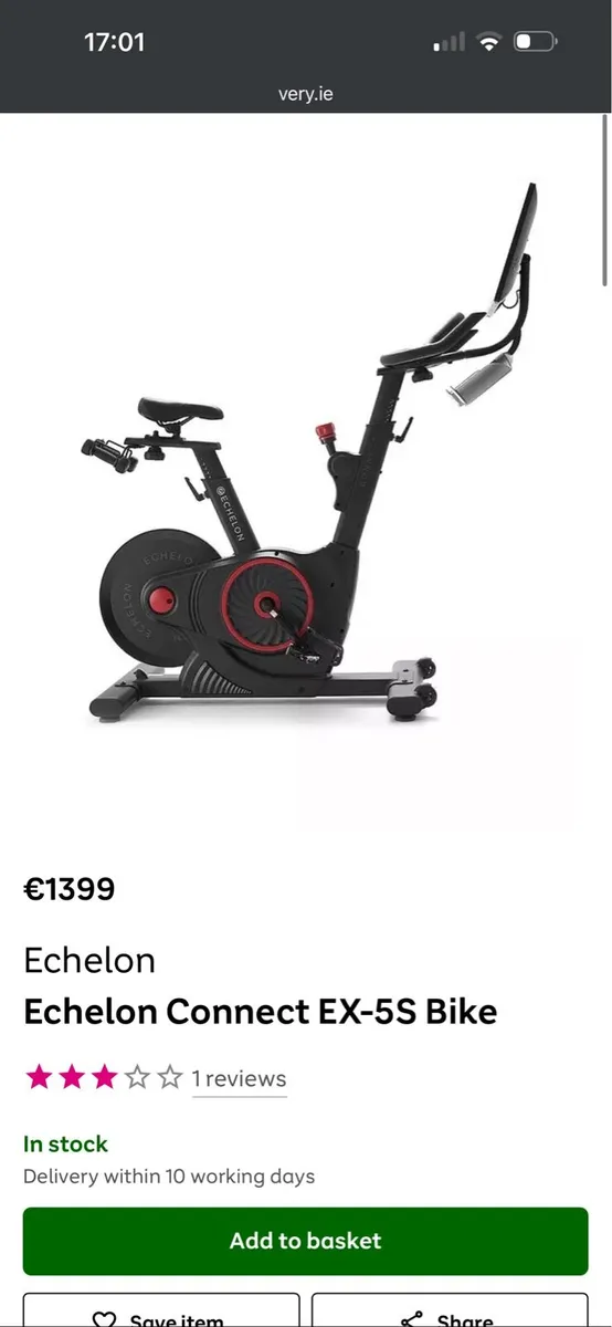 Echelon Connect EX - 5S Bike - Image 4
