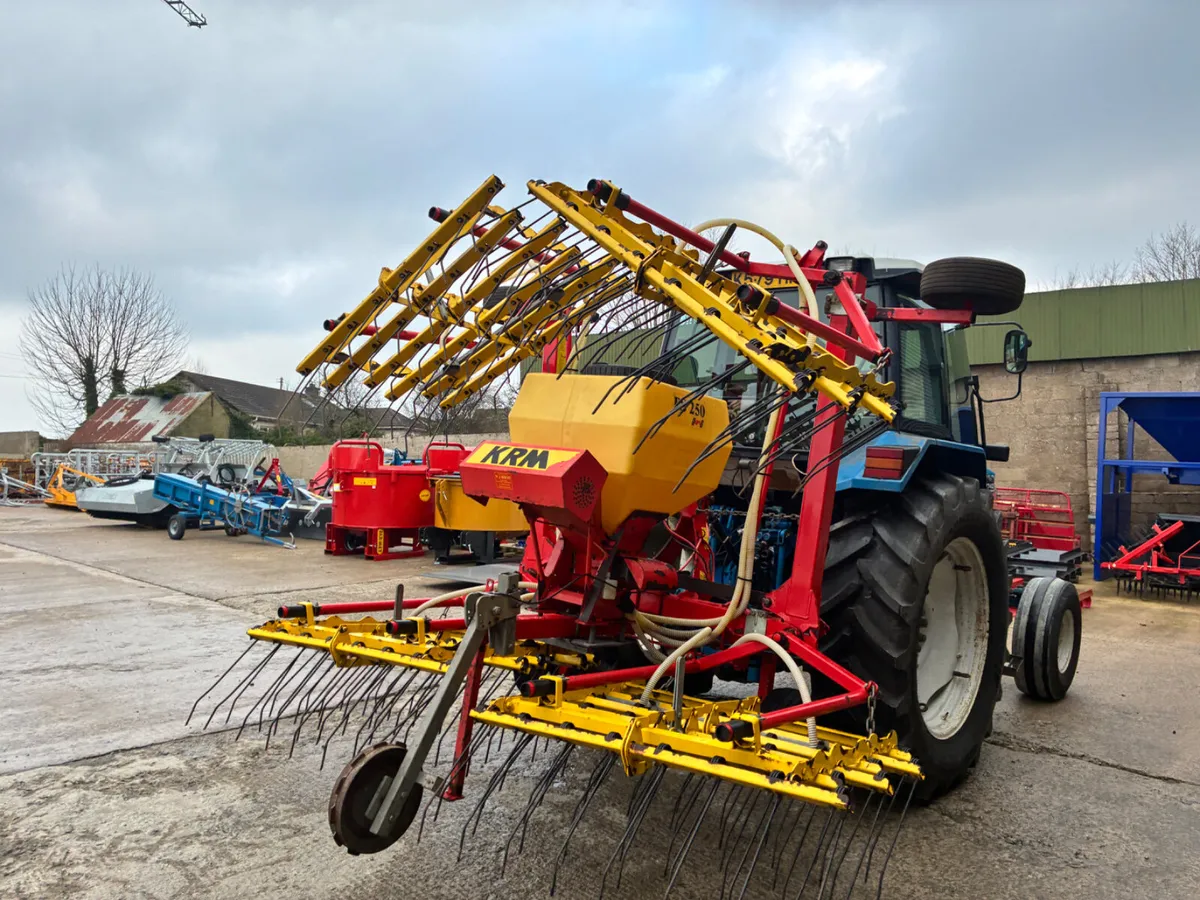 KRM 6m harrow and seeder - Image 3