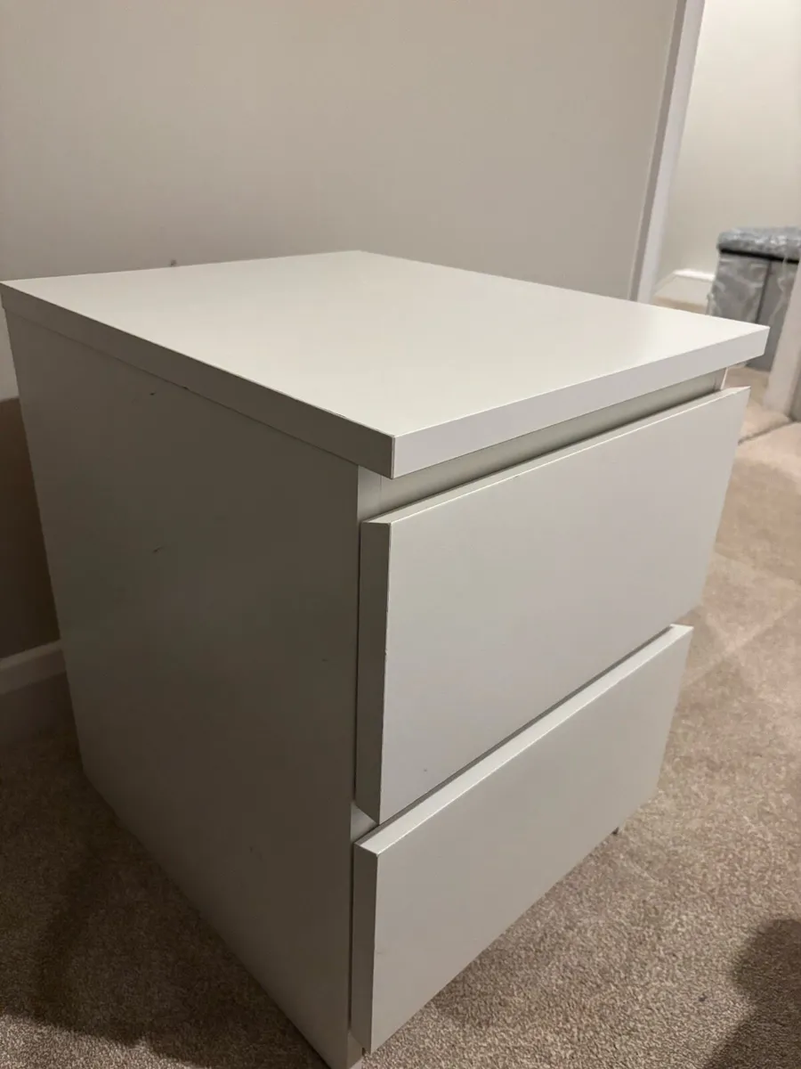2 drawer bedside locker - Image 1