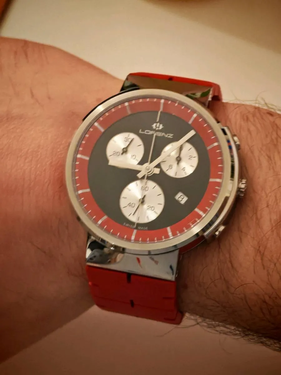 Lorenz Neos Swiss Made Chronograph Watch – Sapphir - Image 1
