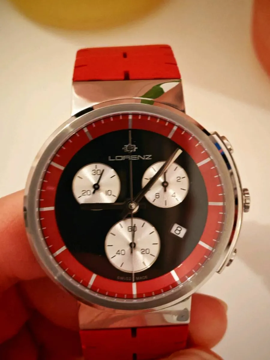 Lorenz Neos Swiss Made Chronograph Watch – Sapphir - Image 2