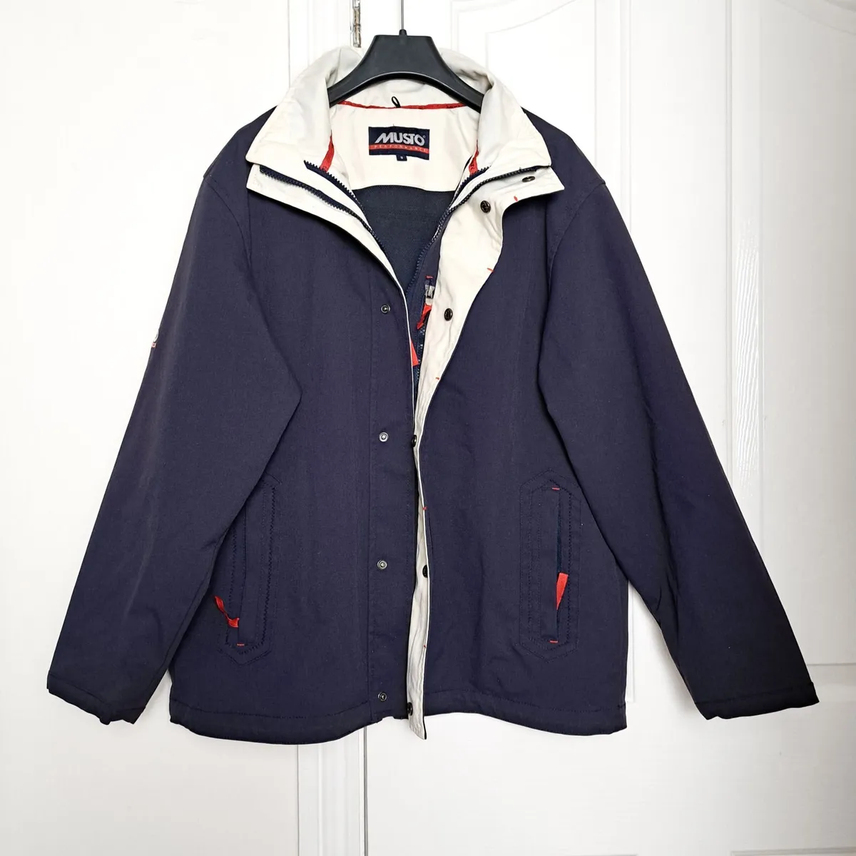 Musto Navy Windbreaker Sailing Jacket S - Image 1