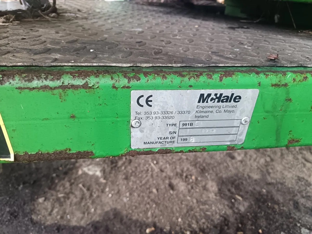 Mc hale round bale wrapper - Image 2