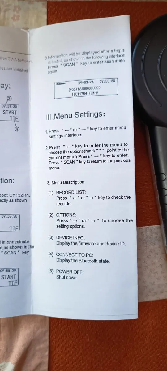 Dog scanner, professional microchip reader - Image 3