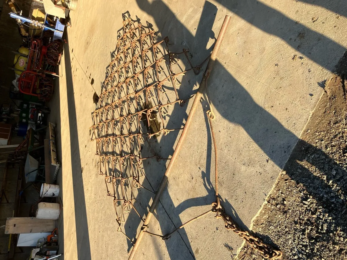 Cavallo Sower & Chain Harrow 7ft - Image 2