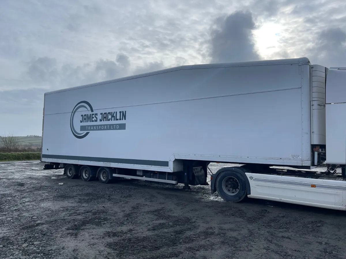 Fridge trailer double decker - Image 1