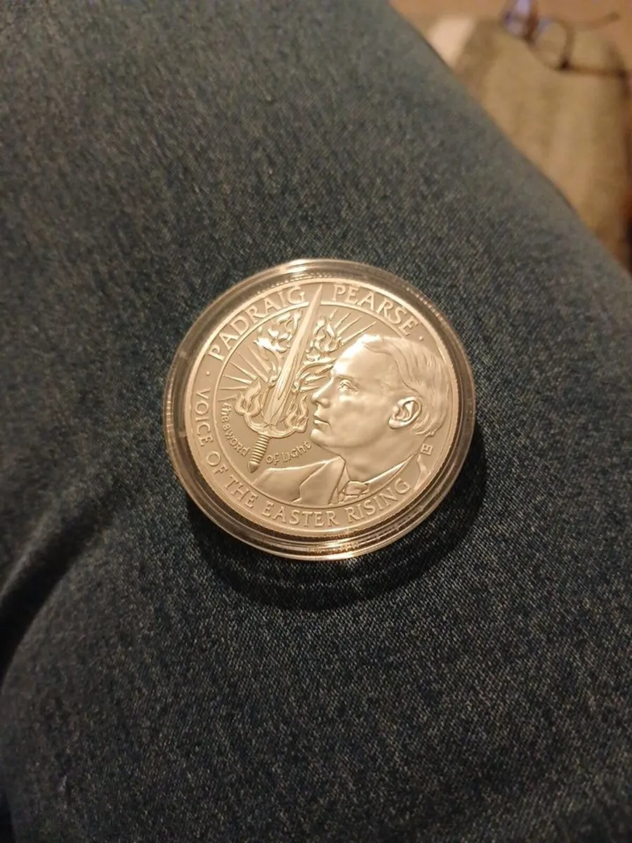 Padraig pearse memorial coin