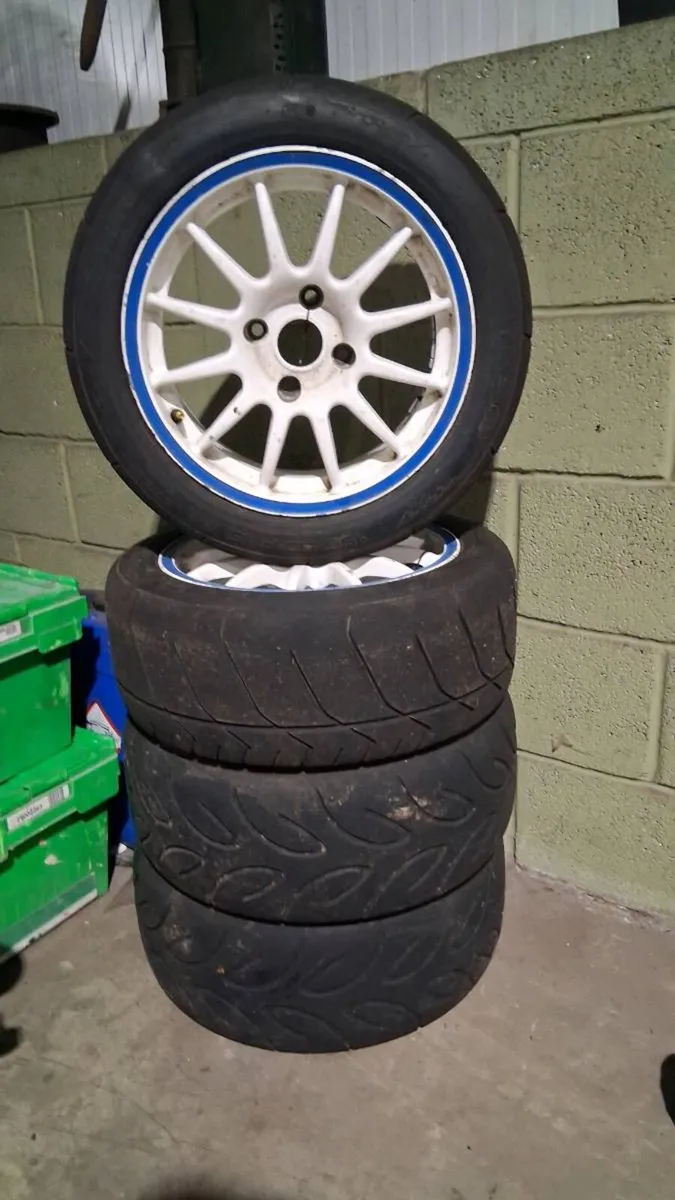 Peugeot/Ford wheels and tyres - Image 1