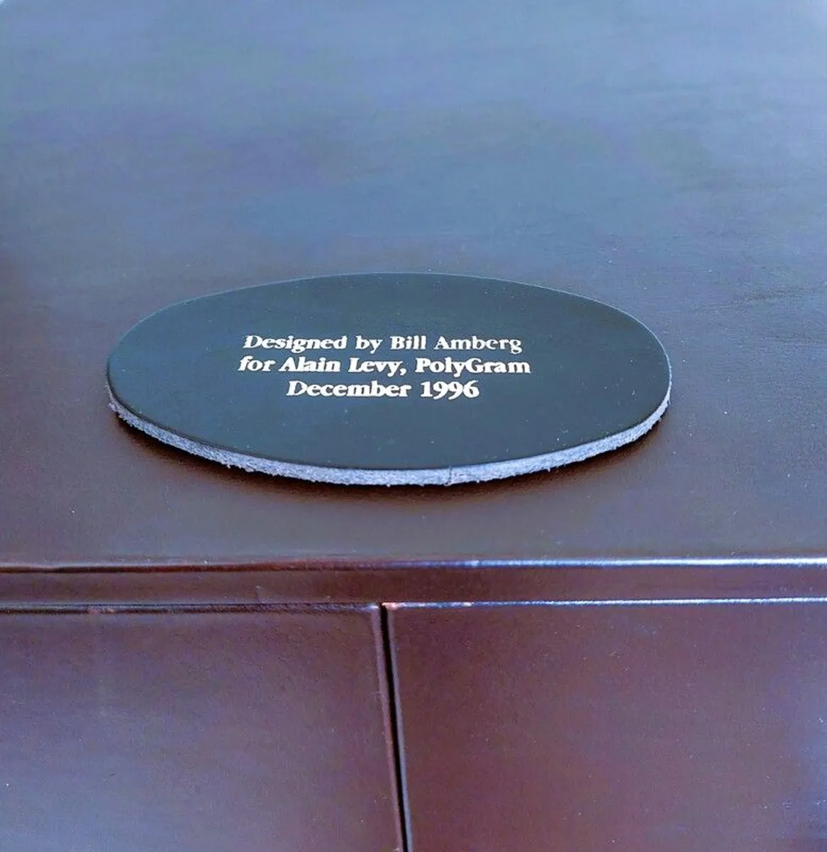 Bill Amberg London Bespoke Jewellery Chest for Alain Levy, PolyGram. - Image 4