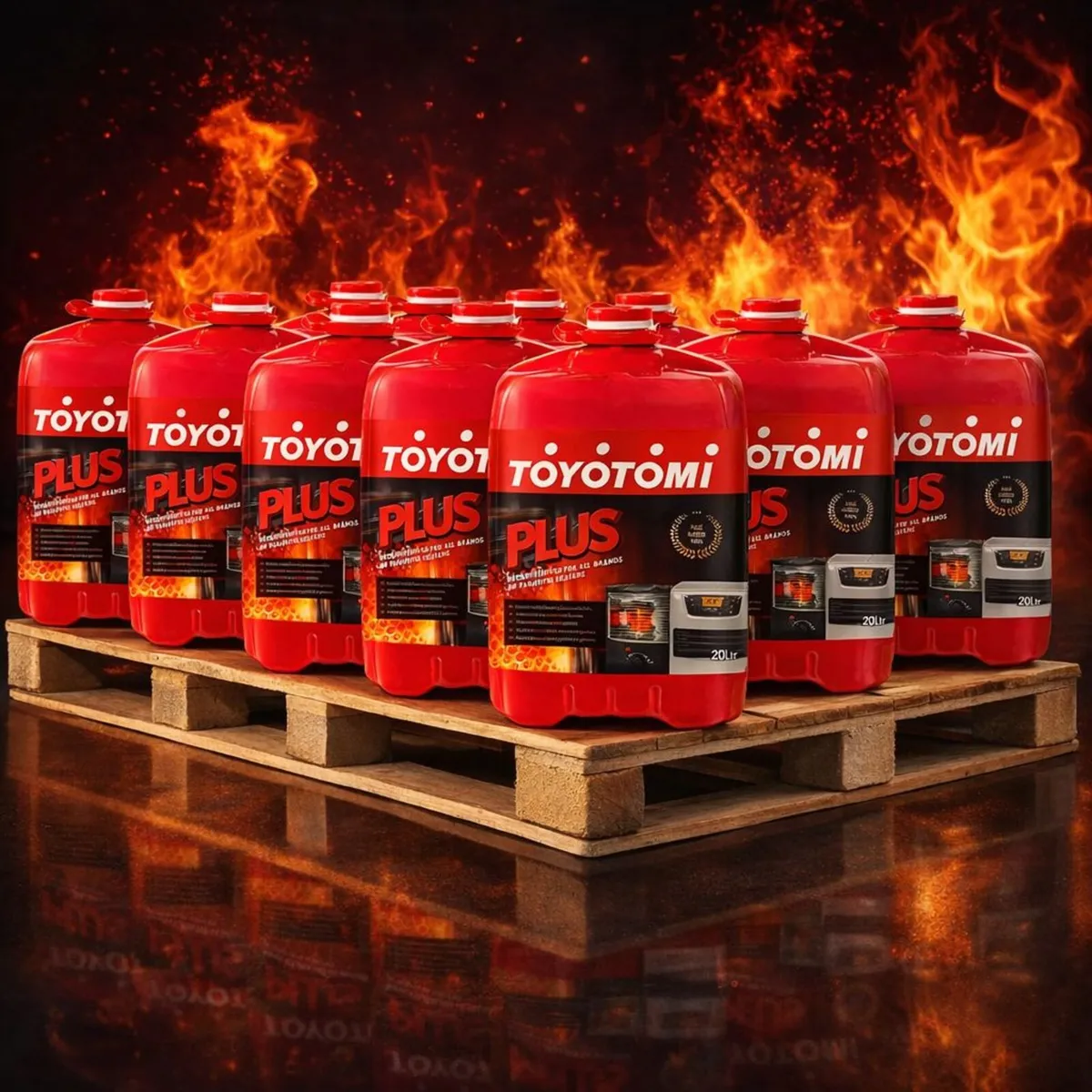 10 Drums Pallet Offer Toyotomi PLUS Heater Fuel