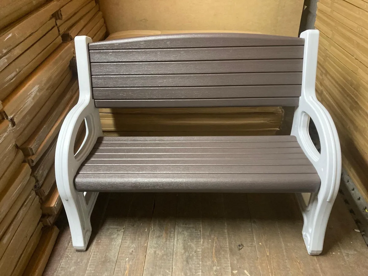 New Maintenance Free Garden Benches - Image 1