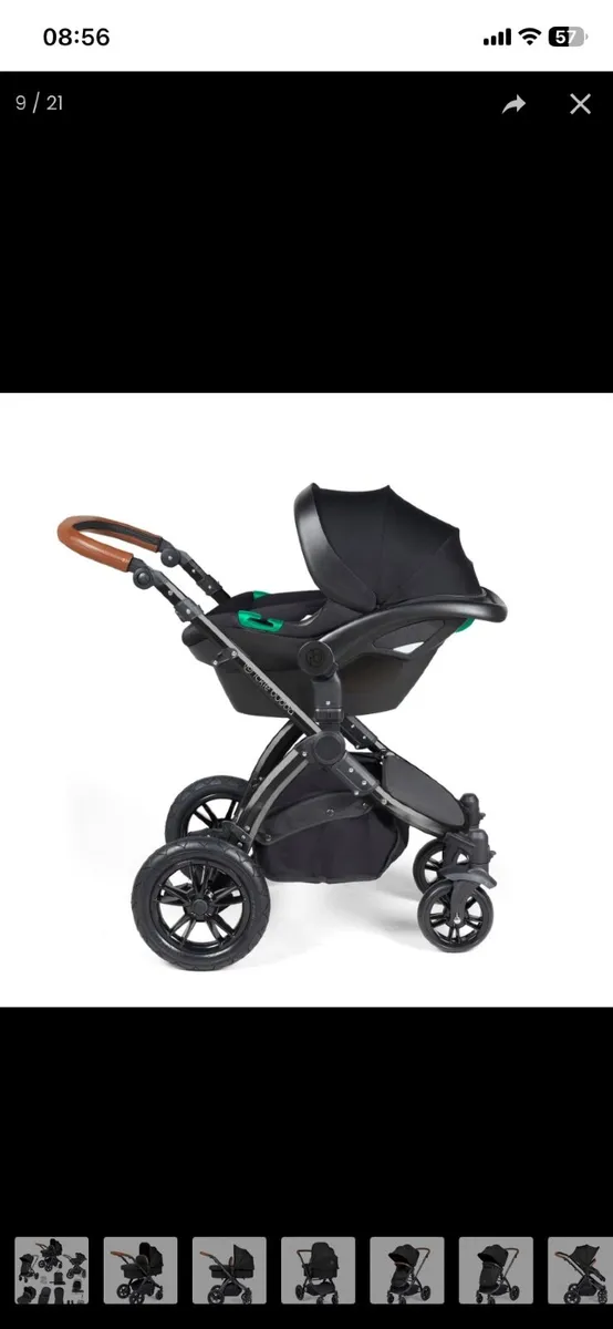 Icklebubba  Stomp V3 I-Size Travel System with Mer - Image 1