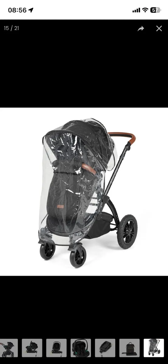 Icklebubba  Stomp V3 I-Size Travel System with Mer - Image 3