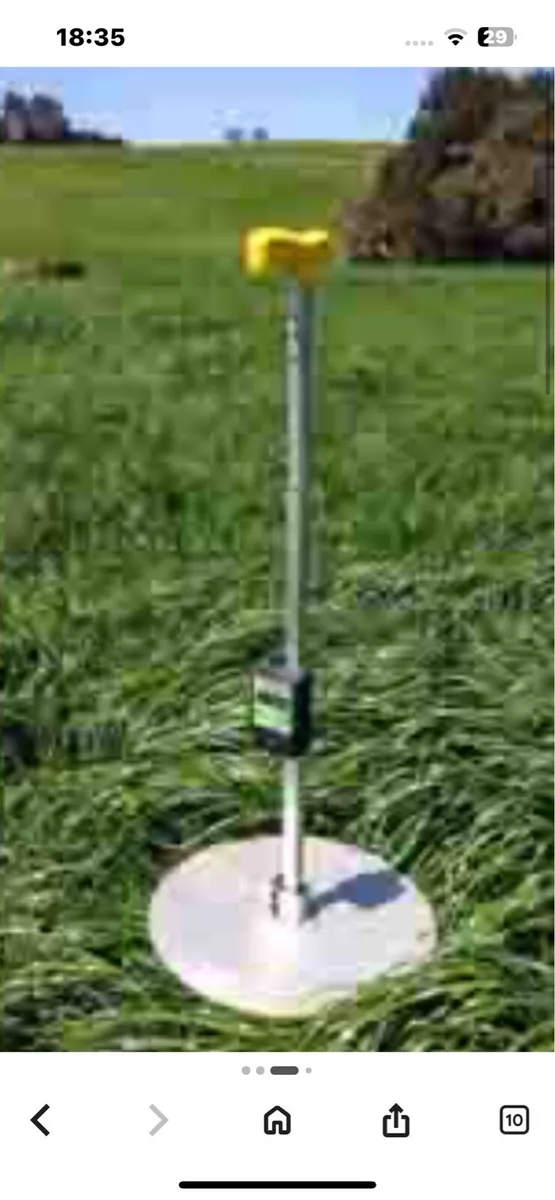 Grass plate meter