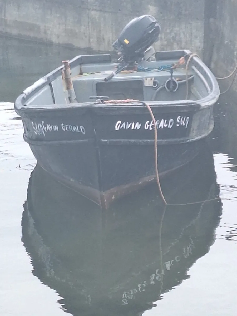 17ft geary punt with licence and engine
