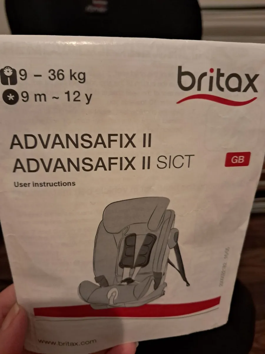 Car seat -Britax romer advansafix - Image 3