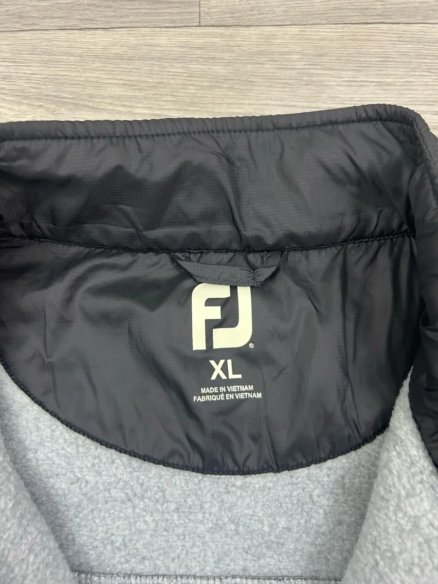 FootJoy FJ Half Fleece Fleece Golf Jacket Mens XL - Image 4
