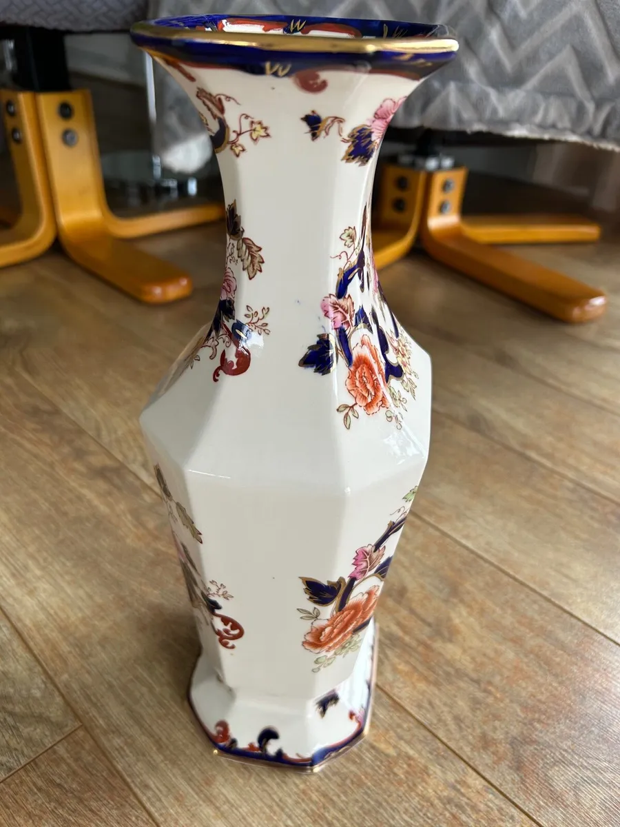 Masons ironstone Mandalay vase - Image 1